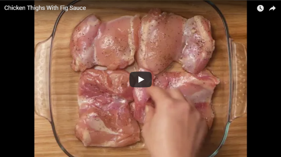 Chicken Thighs With Fig Sauce web